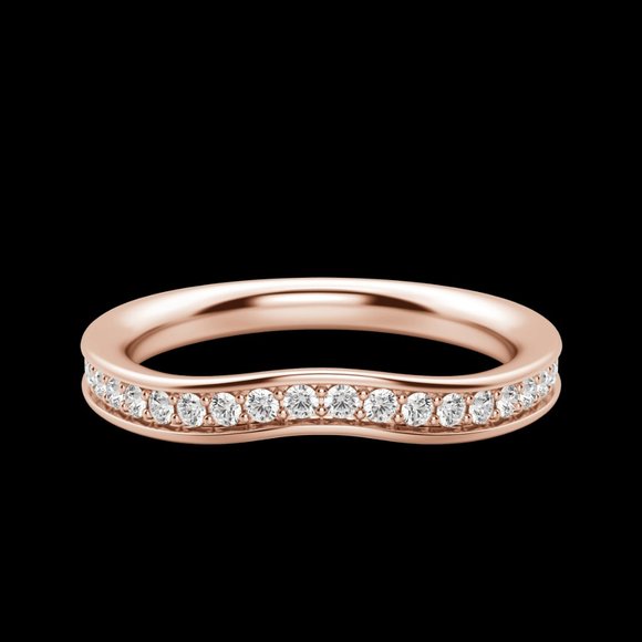 Iris Bold Wedding Band - Picture 5 of 9